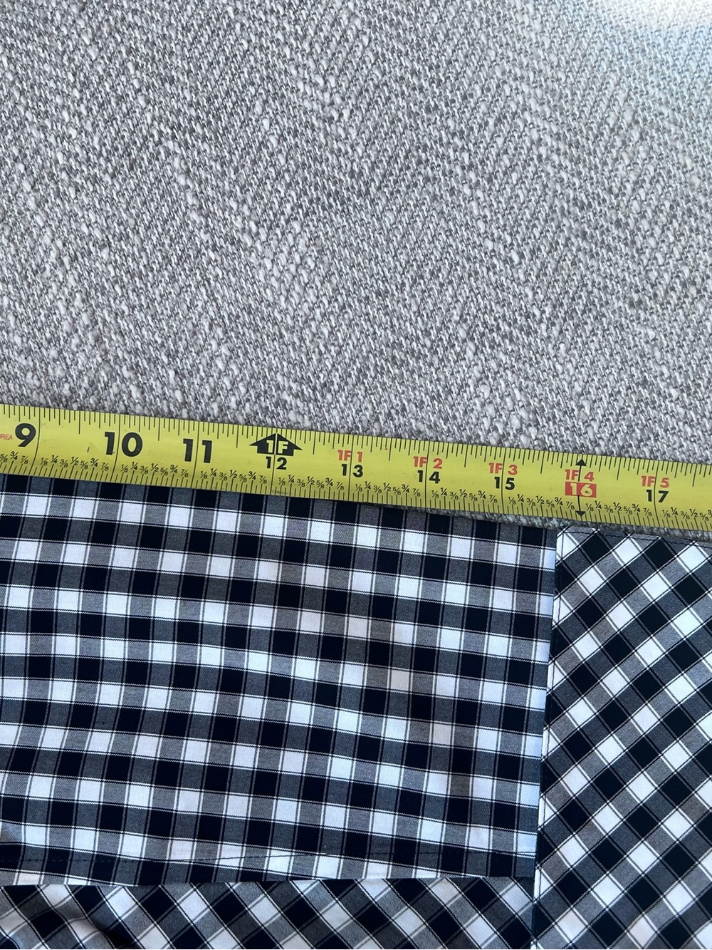 Foxcroft Women's Size 16 Gingham Plaid Button Down Non-Iron Shirt NWT - Picture 11 of 11